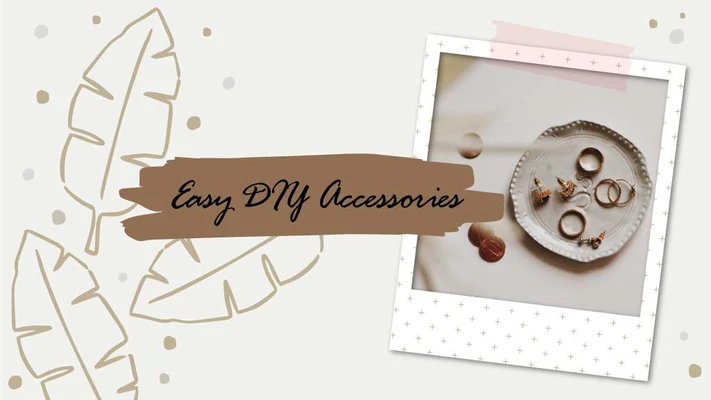 Template Chic Beige DIY Accessories Post Template