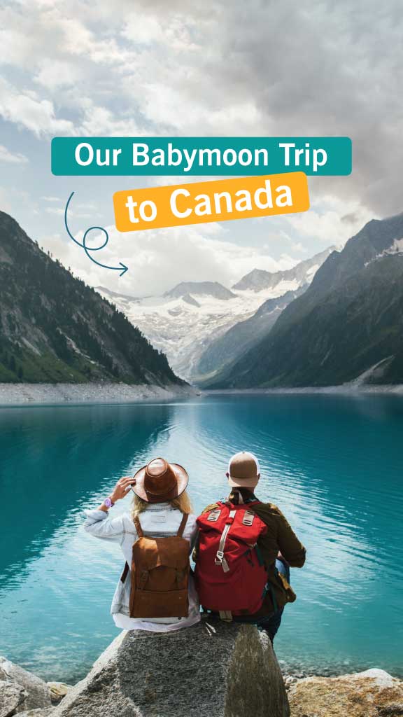 Scenic Canada Babymoon Adventure Poster Design