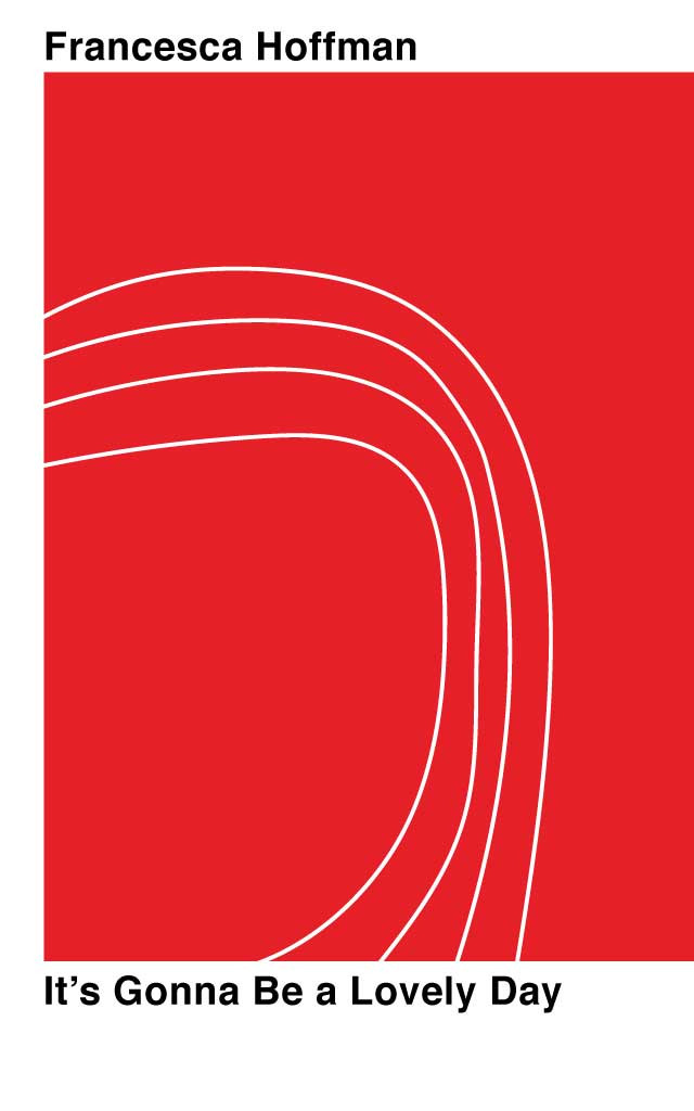 Template Red Poster Day Brightening Minimalist Design