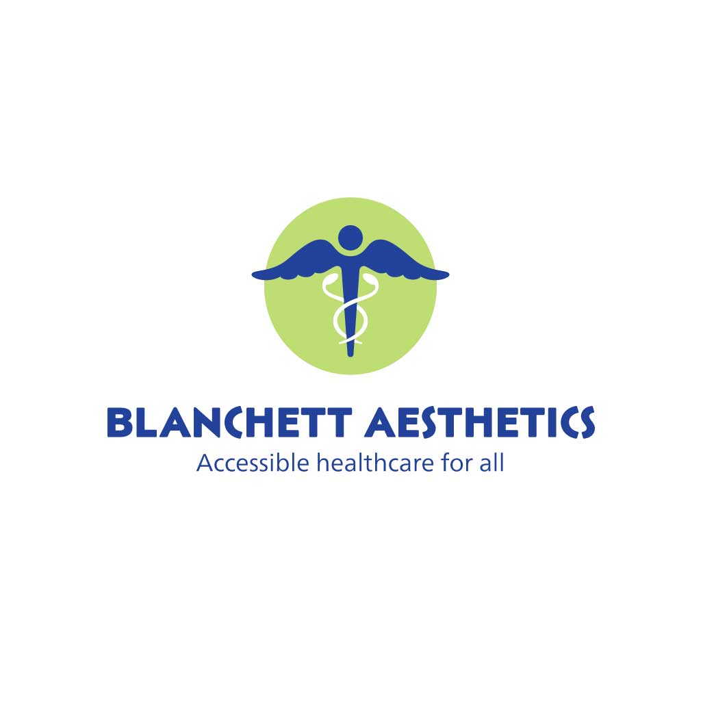 Professional Healthcare Logo Design Blue Green