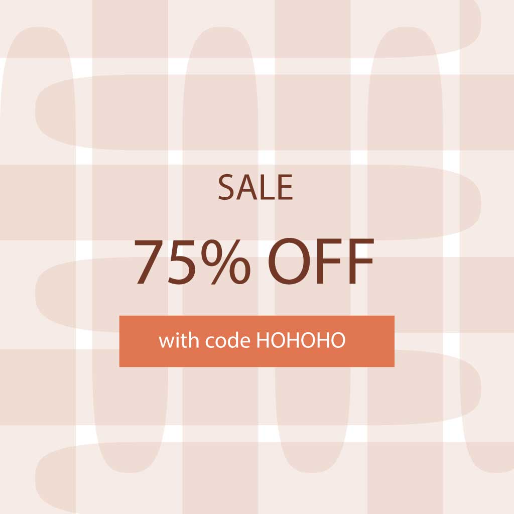 Chic Beige Discount Sale Ad Template