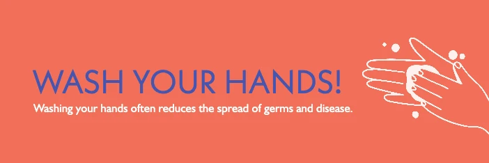 Template Orange Health Reminder Poster Design