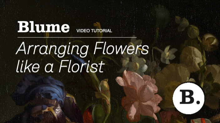 Elegant Floral Design Tutorial Video Post