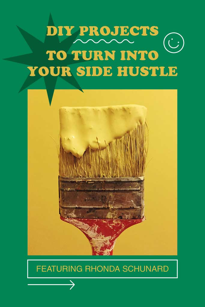 Template Creative Yellow DIY Projects Poster Design