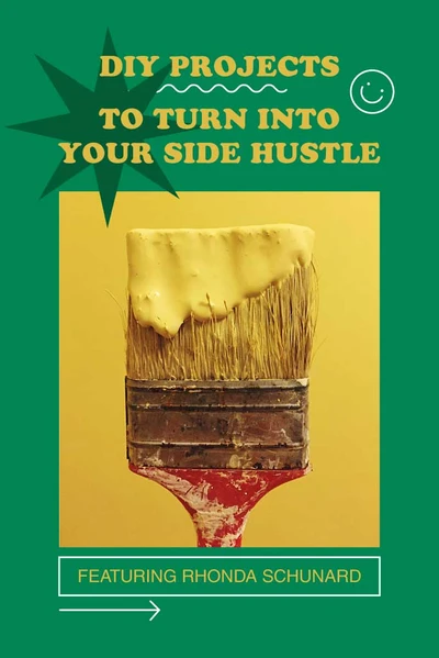 Template Creative Yellow DIY Projects Poster Design