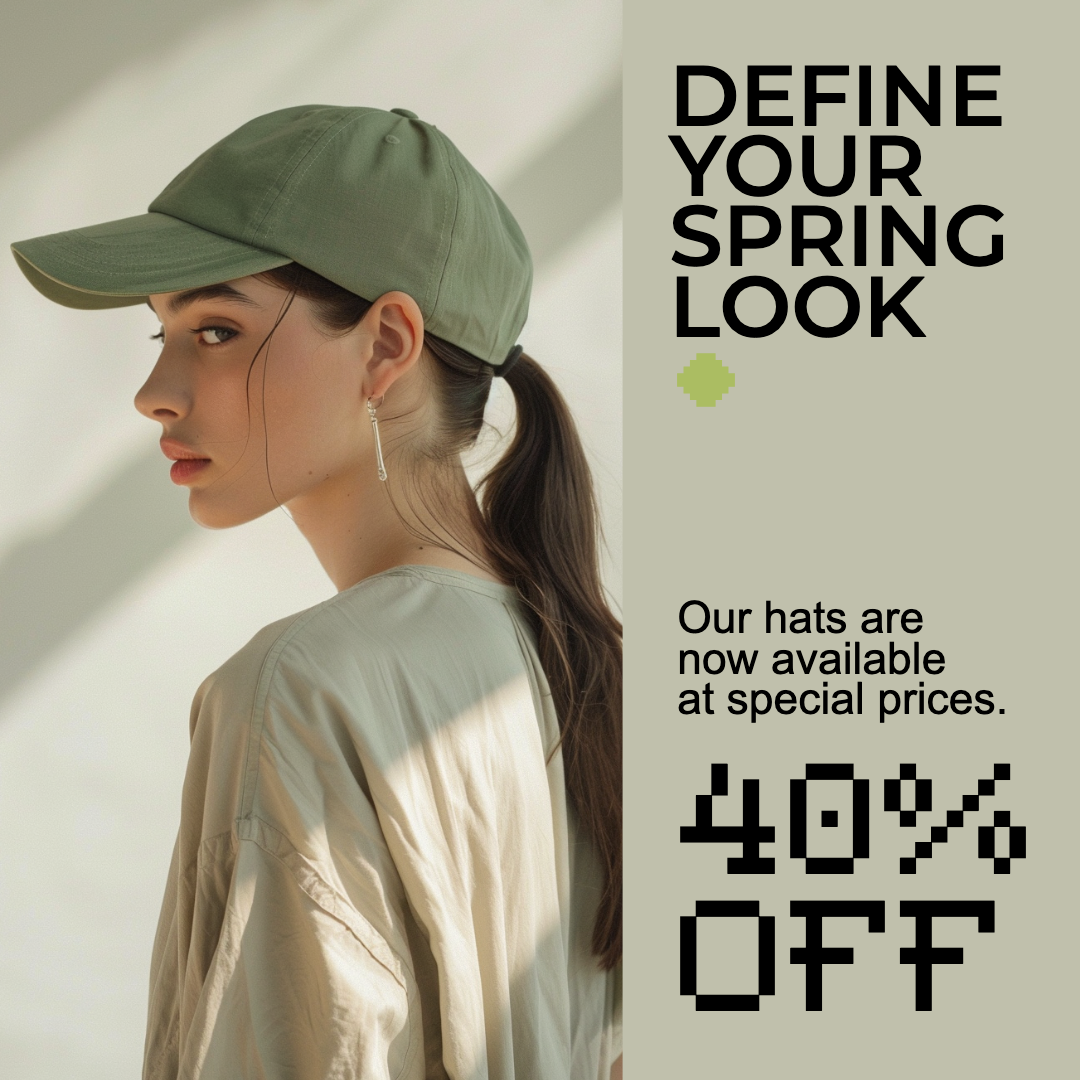 Template Chic Spring Instagram-Square Post in Sage