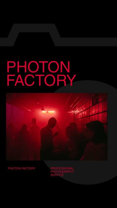 Template Sizzling Red Nightlife Event Poster Design