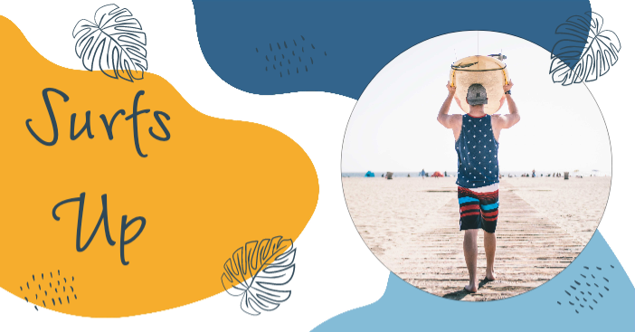 Sunny Beach Vibes Summer Post Template