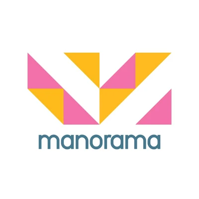 Template Vibrant Pink and Yellow Logo Post Template