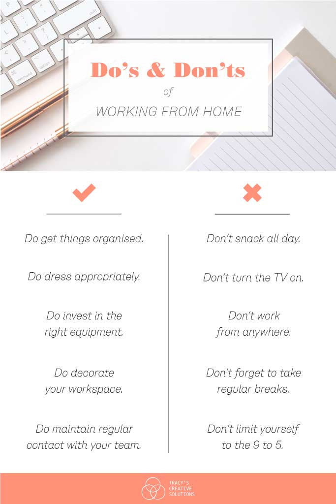 Template Elegant Peach Home Office Poster Design