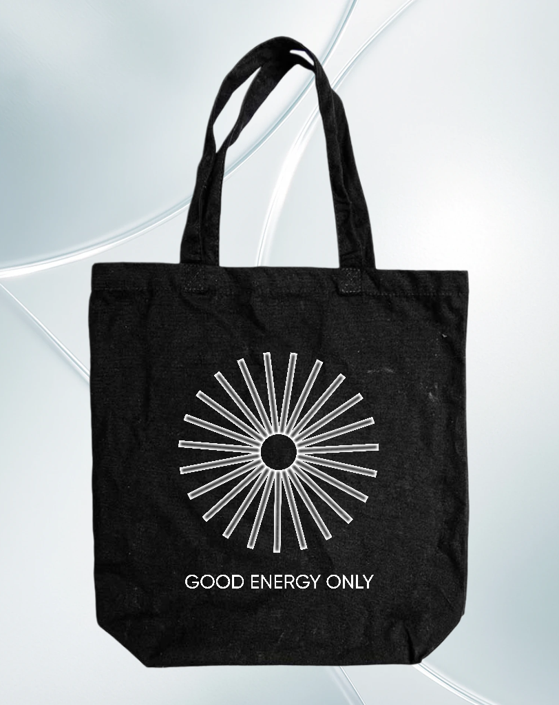 Template Stylish Black Tote Bag Design Template