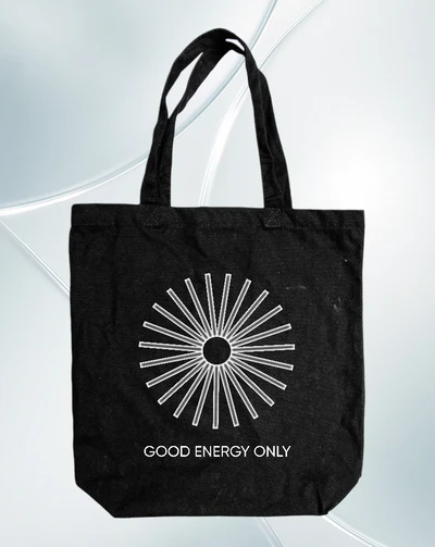 Template Stylish Black Tote Bag Design Template