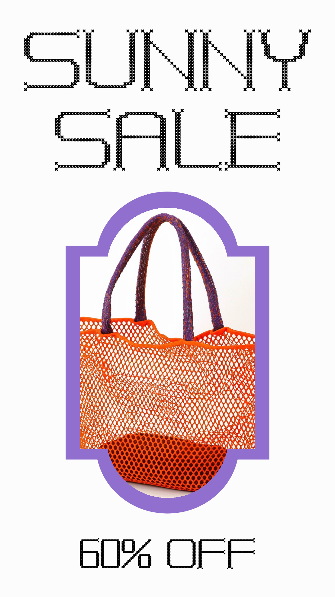 Template Bright Instagram Story Sale Template Orange