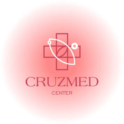 Template Elegant Peach Medical Center Logo Poster