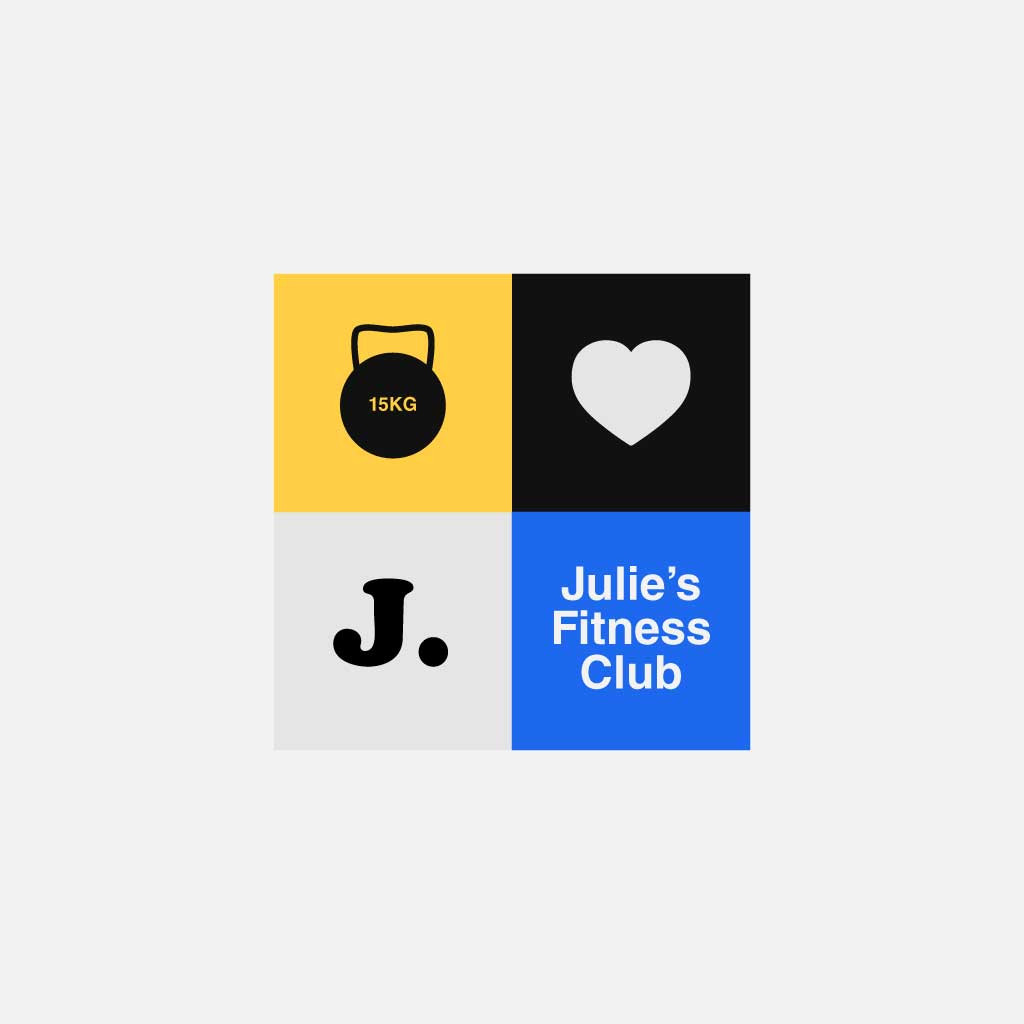 Template Sleek Gym Fitness Club Social Media Post