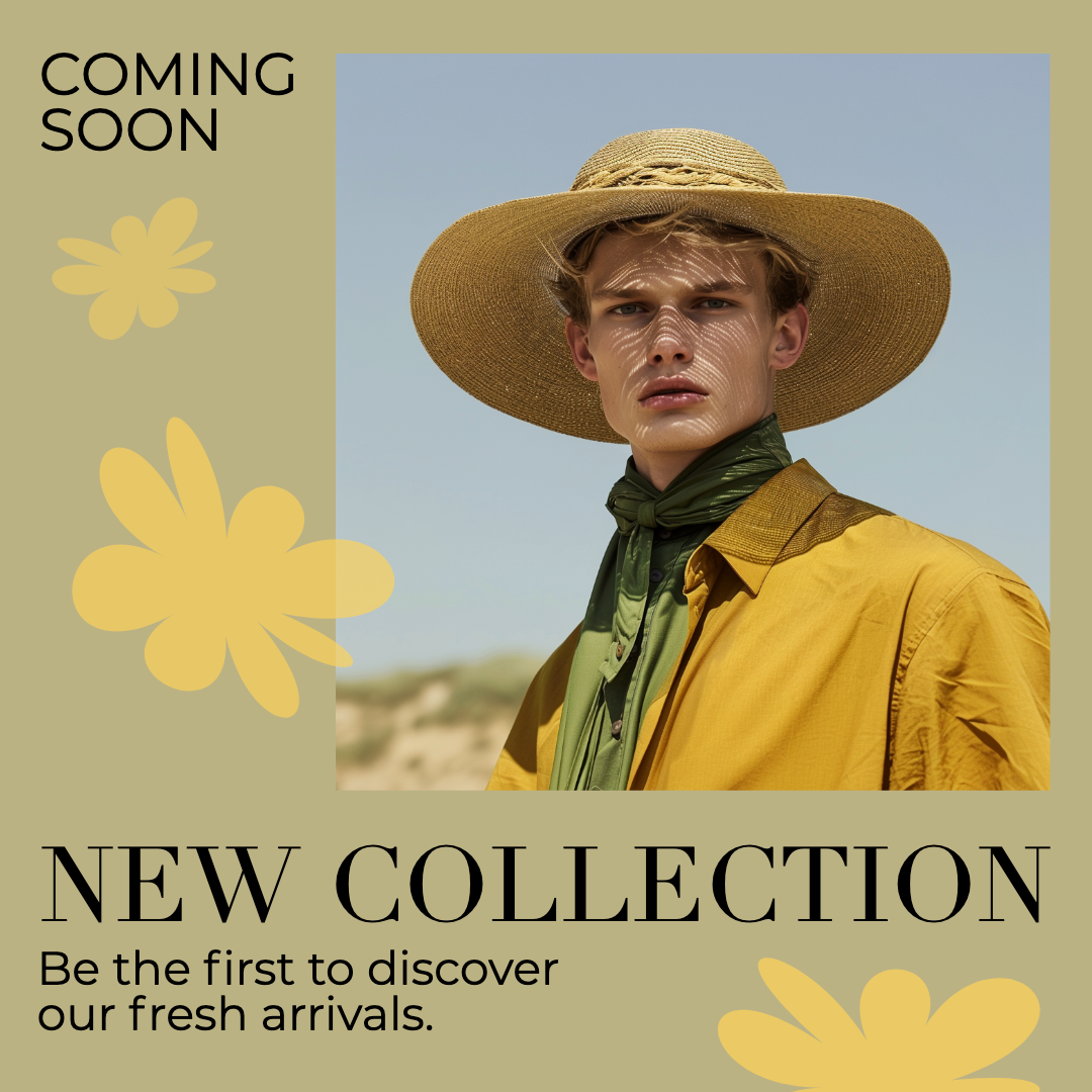 Template Stylish New Collection Instagram-Square Post in Beige