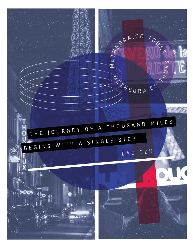 Template Inspiring Blue Travel Poster Design