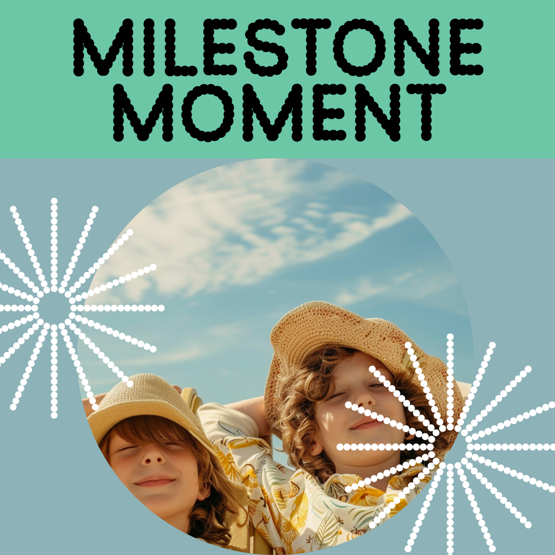 Celebrate Milestones Instagram Square Post Aqua