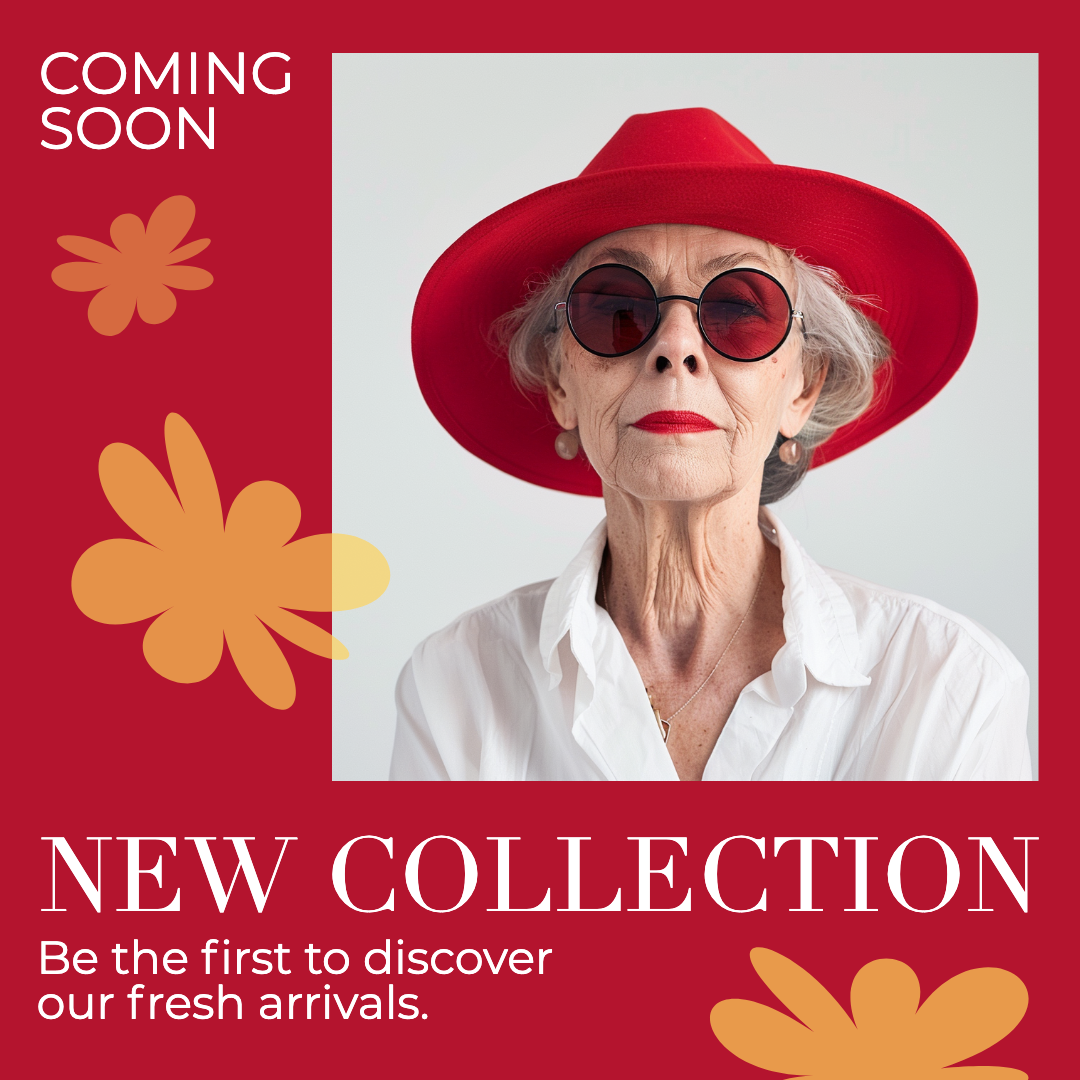 Template Stylish New Collection Instagram-Square in Red