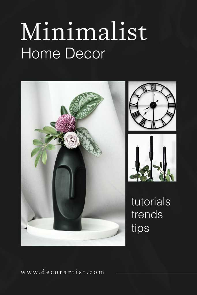 Template Elegant Black and White Poster Design Template