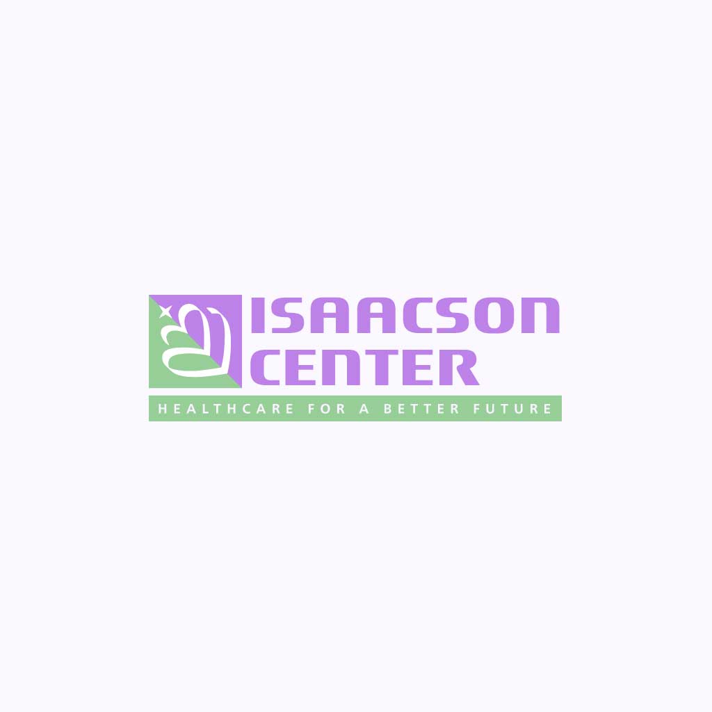 Sleek Healthcare Logo Violet Accent Post