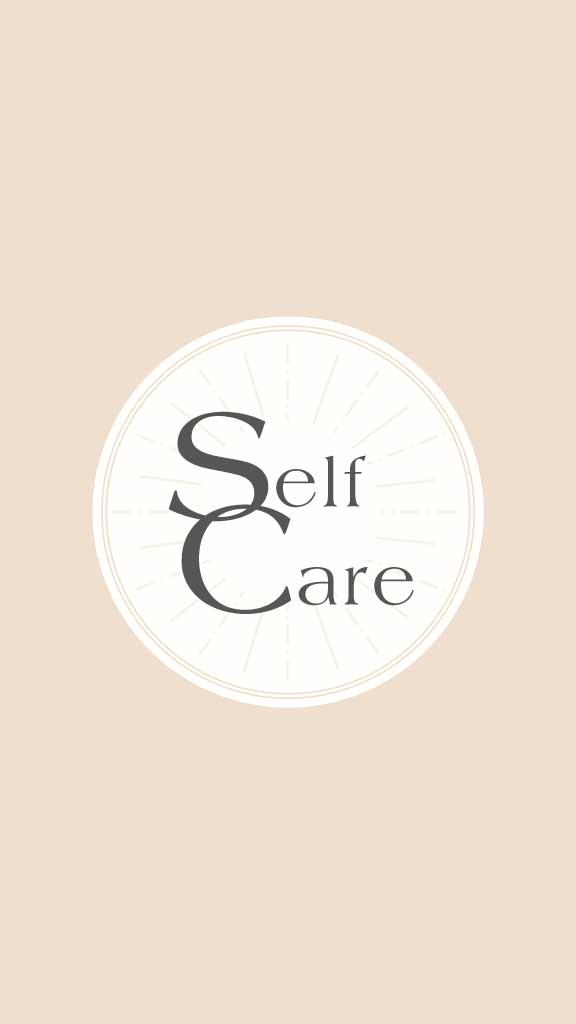 Soothing Beige Self Care Social Post