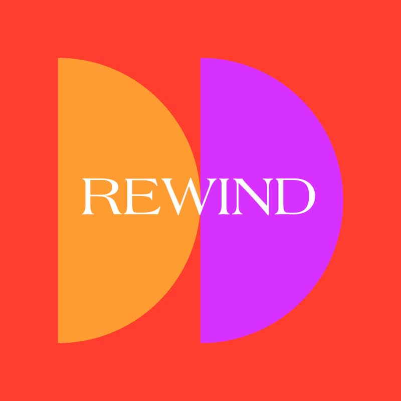 Bold Rewind Theme Event Poster Design