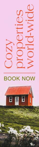 Charming Pink Vacation Home Ad Banner