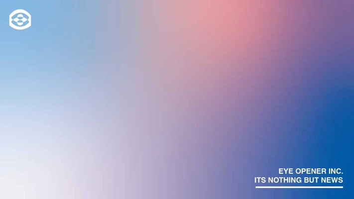 Template Blue-Pink Gradient News Ad Template