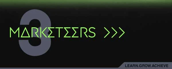 Template Sleek Black Green Marketers Ad Template