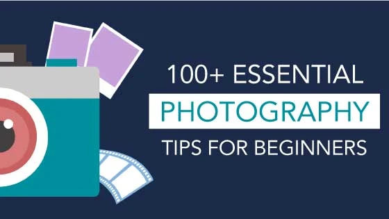 Template Beginner Photography Tips Navy Blue Poster