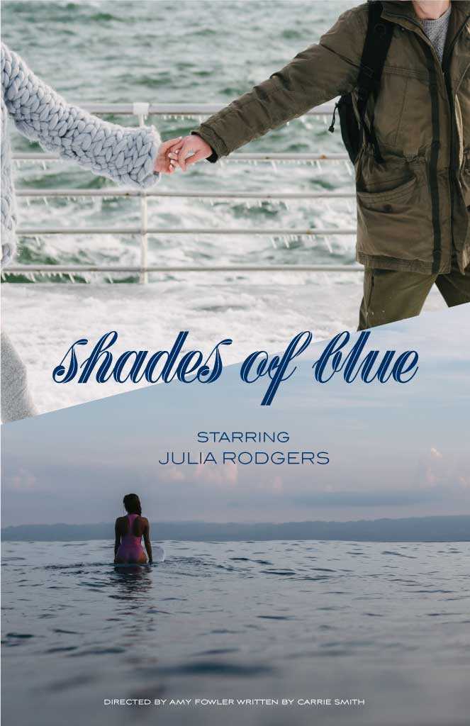 Template Serene Blue Movie Poster Design Inspiration