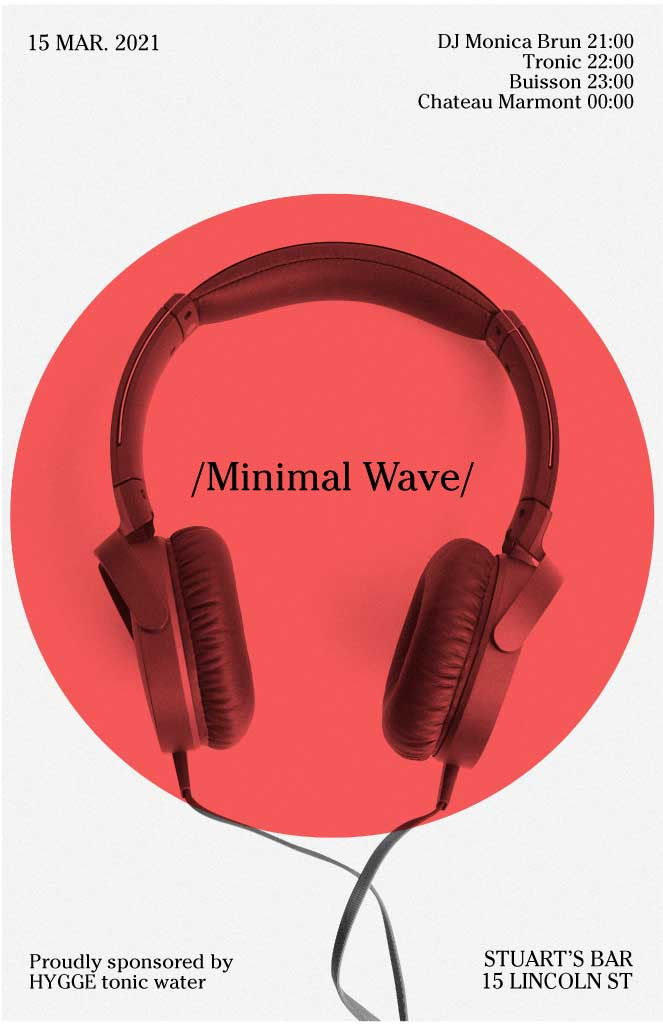 Template Coral Beats Music Event Poster Template