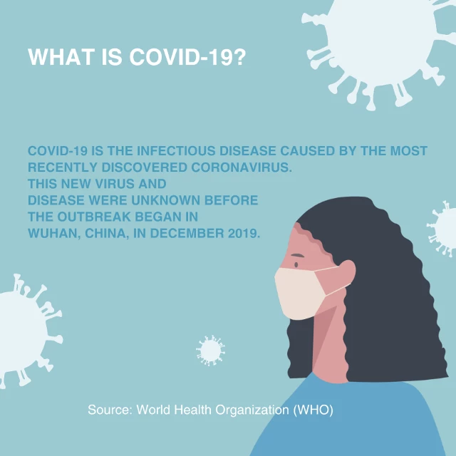 Informative COVID-19 Health Advisory Poster Design