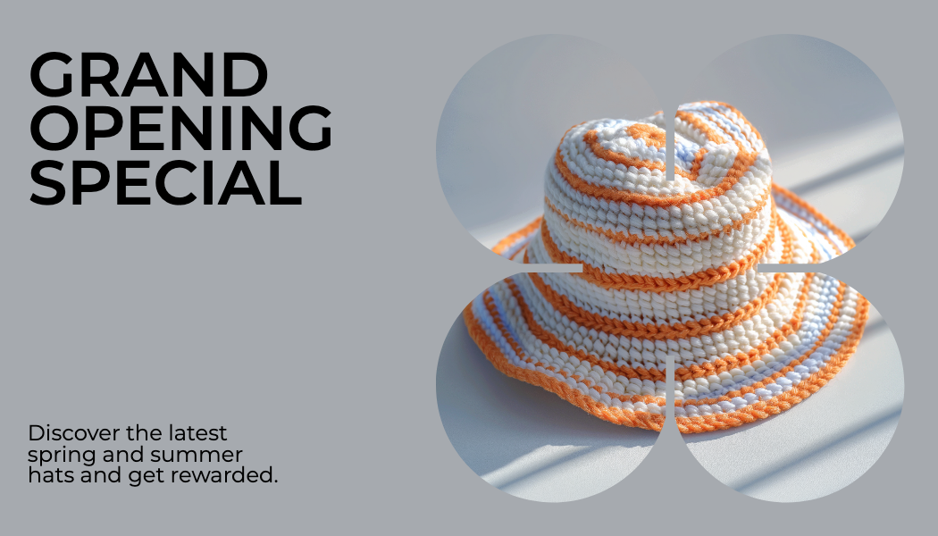 Template Chic Gray Gift Card for Grand Opening