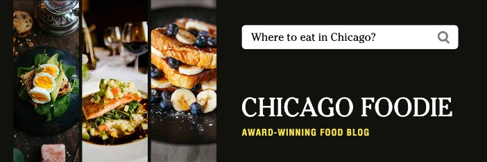 Template Savory Chicago Foodie Blog Post Banner
