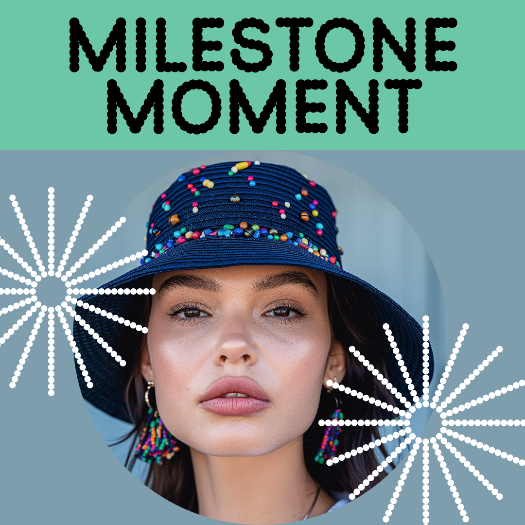 Chic Milestone Moment Instagram Post in Teal