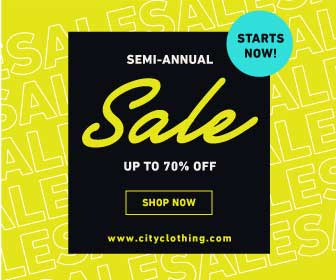 Vibrant Yellow Sale Ad Poster Design