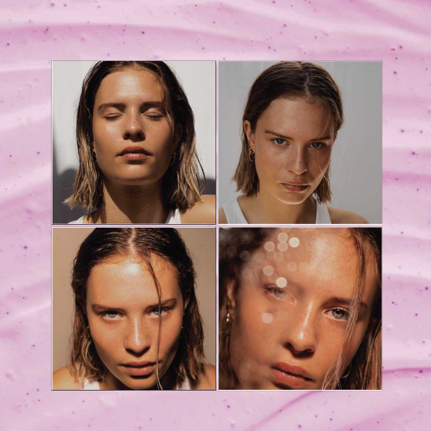 Template Elegant Fashion Photo Collage Poster Design