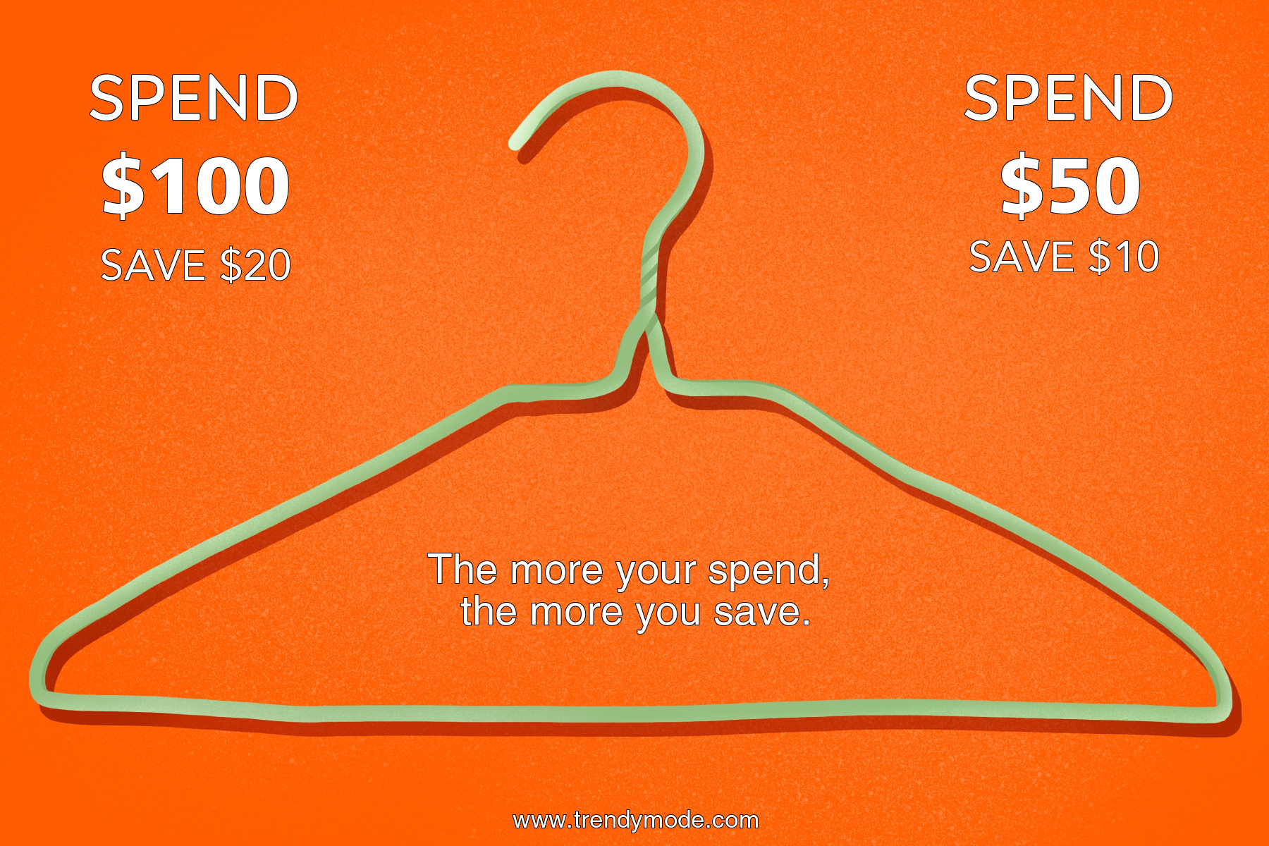 Orange Savings Special Retail Voucher Design