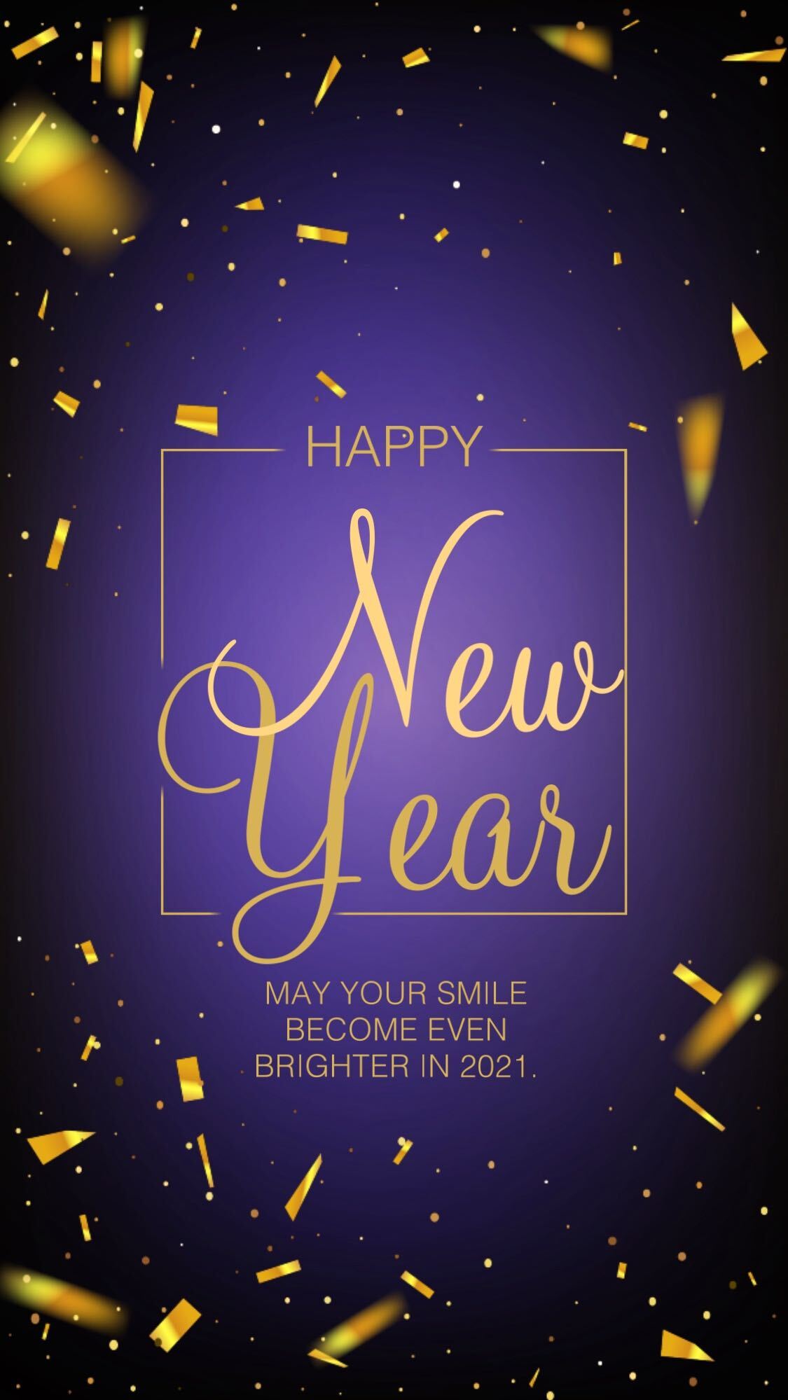 Elegant Purple New Year's Eve Poster Design