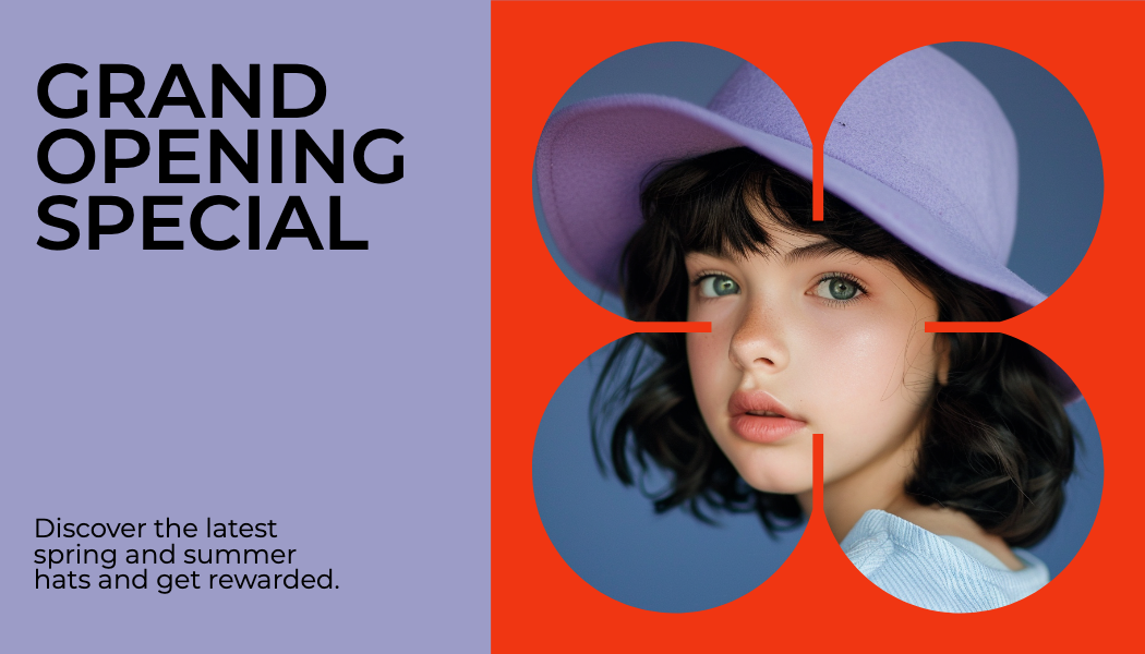 Template Grand Opening Gift Card in Vibrant Red