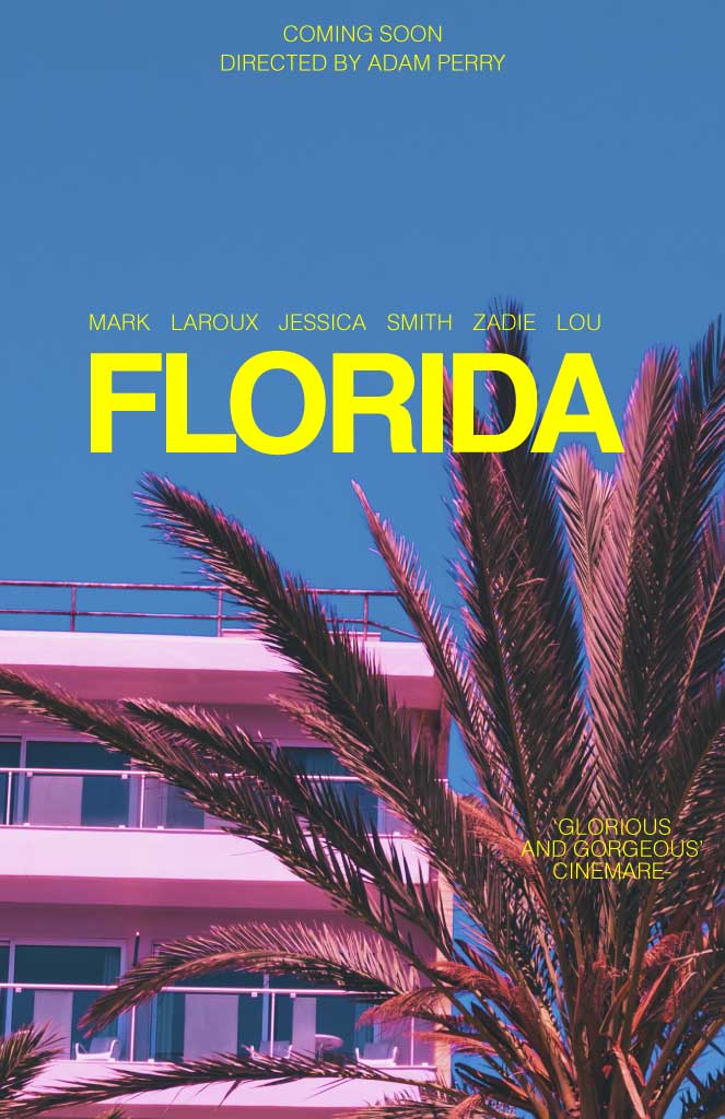 Sunny Florida Movie Premiere Poster Template