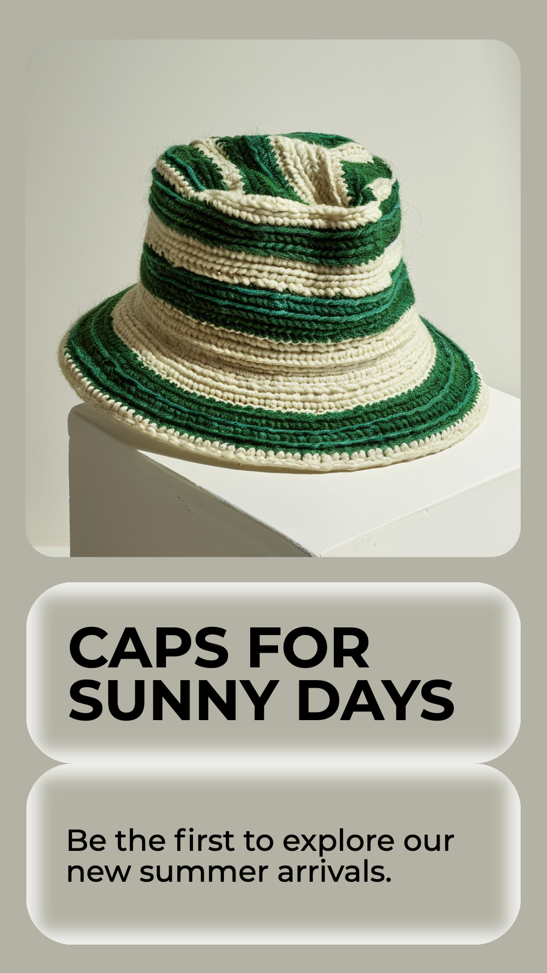 Template Stylish Green Instagram Story for Sunny Days