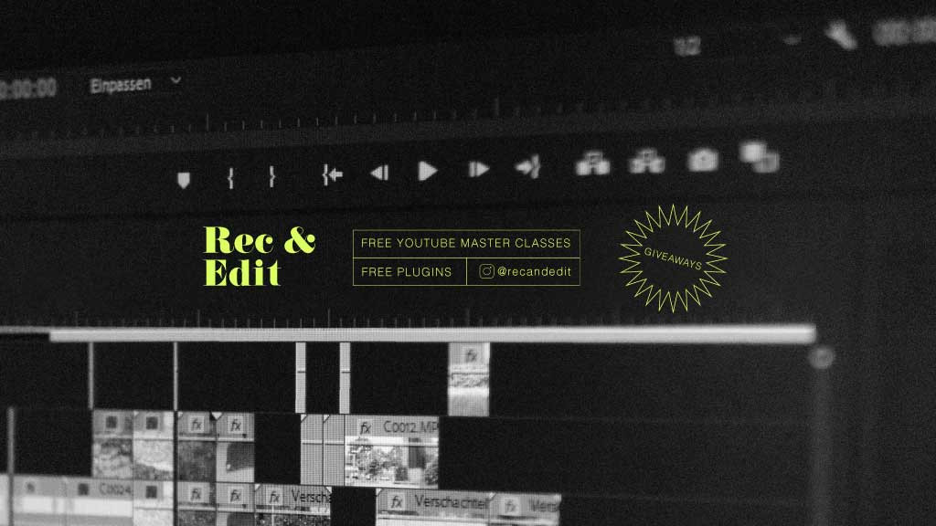 Template Sleek Video Editing Themed YouTube Ad Template