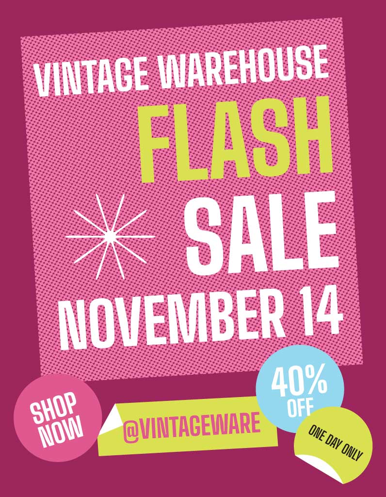 Vibrant Purple Flash Sale Ad Template