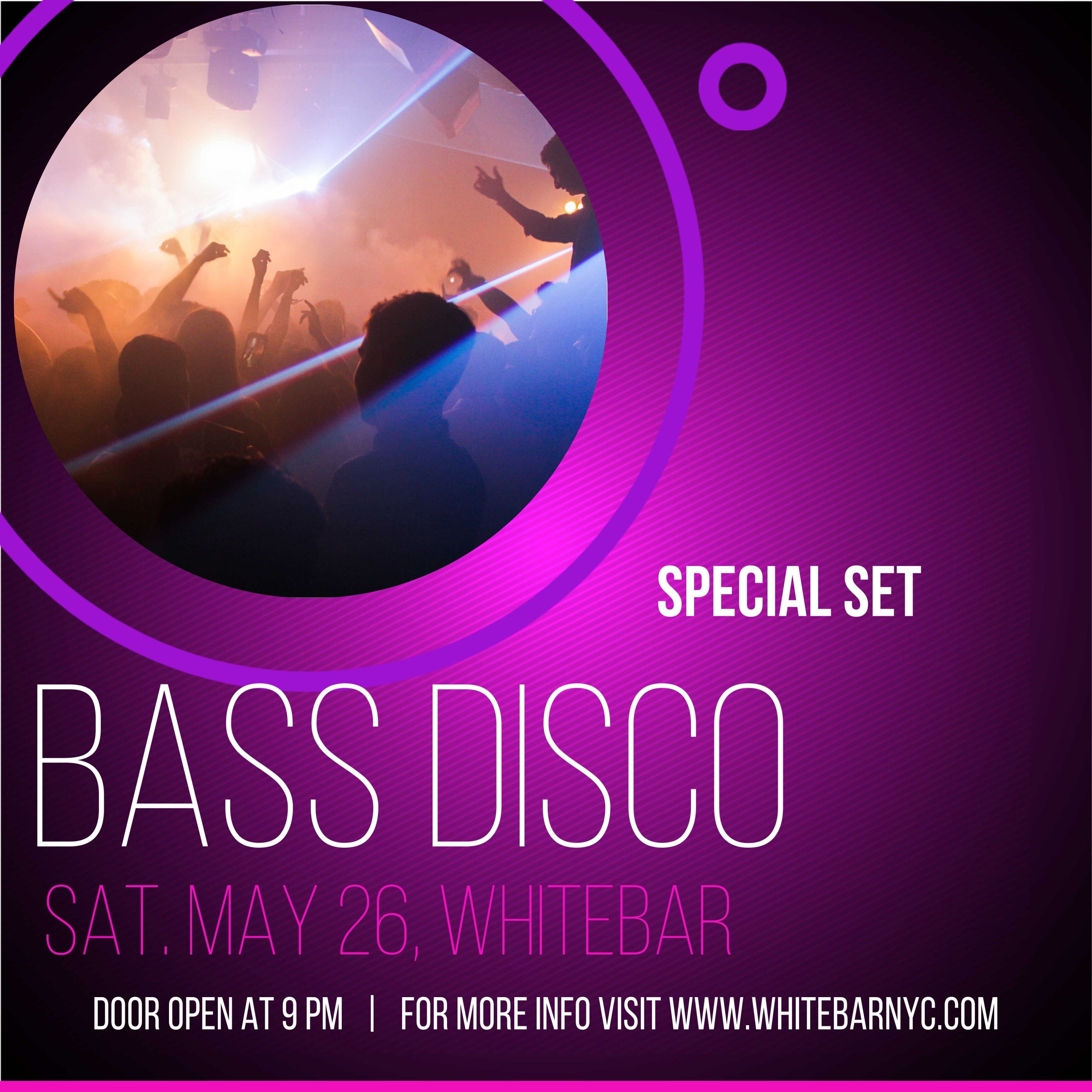 Template Vibrant Purple Party Night Poster Design