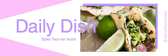 Template Savory Purple Delight Food Poster Design