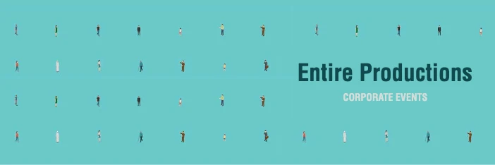 Template Sleek Teal Corporate Event Poster Design