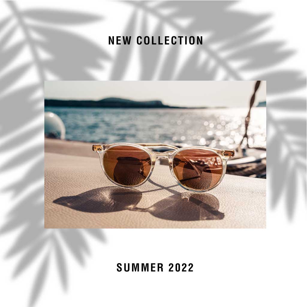 Elegant Summer Collection Ad with Beige Tones